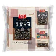 양반 곱창돌김 식탁 8p, 4g, 12개