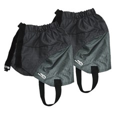 Whitewolf 四季防水登山短版綁腿 雙腳套組, 黑色