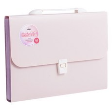 델리 마카롱 13분류 도큐먼트 파일 A4, 핑크, 1개 핑크, 1개