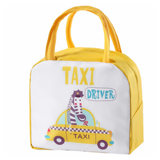 Finest One 可愛午餐袋 便當袋, 黃色司機, 1個