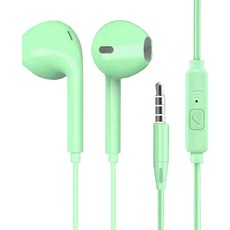 탑피아 고급 유선 이어폰 마카롱