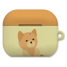 워너프 몬드 에어팟4 하드 케이스, 솜인형 고양이인형, 1개