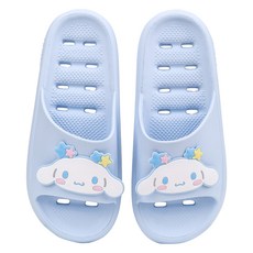 LiLFANT 三麗鷗角色 PURE EVA 柔軟成人浴室拖鞋 大耳狗喜拿, 混色, 1個