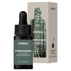 쿤달 볼케닉 스톤 퍼퓸 디퓨저 오일, 편백, 10ml, 1개