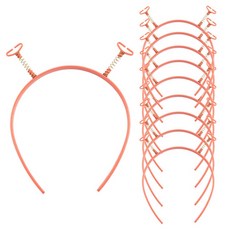 joyparty 客製化髮箍製作, 10個, 粉紅色