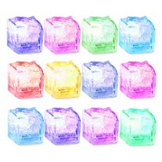 LED彩色冰塊, 12個