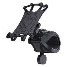 하이온 자전거용 스마트폰 거치대 HR5, 블랙, 1개