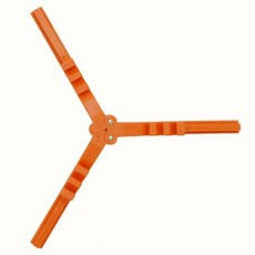 씨티컴퍼니 이소가스 받침대, 오렌지, 1개