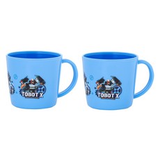 LiLFANT Tobot 德布勒勒 Prime 手把杯, 2個, 230ml, 混合顏色