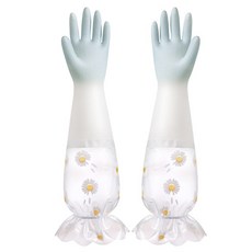 비투윈 반디돌 키친 청소장갑 양손세트, 프릴 블루, FREE(one size), 1세트