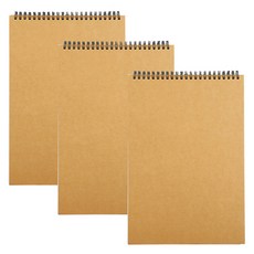 오엔리빙 어반스케치 소묘 전문가용 스케치북 160g, A6, 3개, 30매