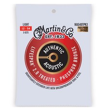 C.F. Martin&CO.EST.1833 弦 MA540T 3入組, MA540TPK3, 1個, 混色