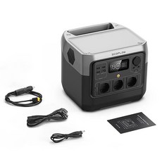 ECOFLOW All In One磷酸鐵鋰電源銀行2 Pro露營220V電池發電機 768Wh, 1個