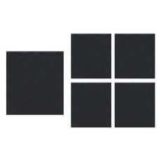Eumes 美術黑色迷你畫布 13*18cm, 5個