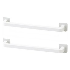 黏貼式拖鞋架 中型, 單一顏色, 2個