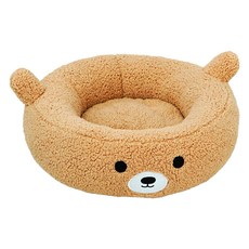 개과천선 고양이 버블곰 원 방석, 밀크 브라운, 1개