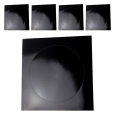 方形蛋糕底盤 27號 26.5 x 26.5 cm, 黑色, 5個