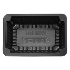 Cook&Lock 1218 系列 密封容器 12186 黑色, 1個, 100入