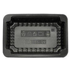 CooknLock 1218系列 密封容器 12184 黑色, 1個, 100入