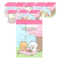 Woongi 迷你便條紙 3款 x 10入組, 30個, 1套, 參考詳情頁