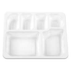 Po Jang CooknLock 2319 系列密封容器 23193-6格 白色, 1個, 100入