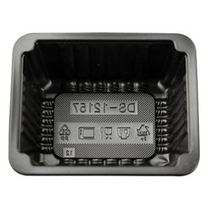 COOK&LOCK 1215系列 密封容器 12157 黑色, 1個, 100入