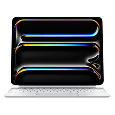 Apple 정품 매직 키보드 iPad Pro(M5 모델)용, 화이트, 중국어(병음)