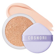 COSNORI Panthenol Barrier輕透水潤氣墊粉餅補充蕊 12g, 1個, 0.5 Rosy Fair