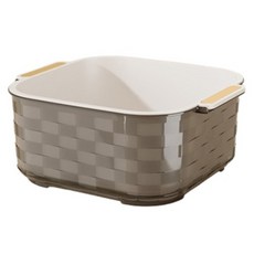 Market Pio 雙層瀝水洗滌籃, 類型5, 1個