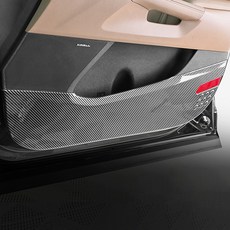 DKMALL Kia Sorento MQ4 小改款 相容 飾條 車門飾蓋, 亮光碳纖維, 參考內容