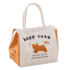 微笑可愛便當袋 type2, 狗狗, 1個