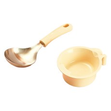 Bogen 多功能公勺 + 匙托組, Vanilla, 1套