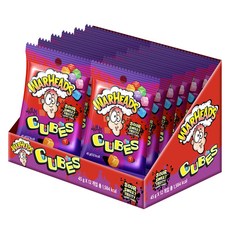 Warheads 方塊酸軟糖, 12個, 45g