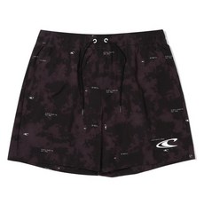 O'NEILL 男性深海印花3.5分短褲 OMWPN2113