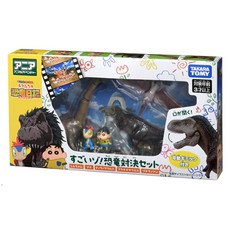 ANIMAL ADVENTURE Toytron蠟筆小新無可奈何動畫恐龍對決公仔 5件組, 單品