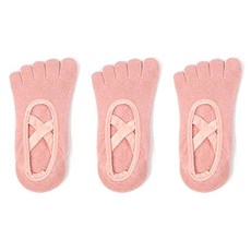 JANGSABU SABU 防滑皮拉提斯瑜珈基本款襪 3雙組