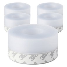 MONACO OLIVE 阻擋外風 縫隙密封 矽膠門窗密封膠帶 45mm x 5m, 5個