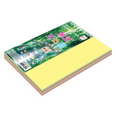 paperculture Eco Pastel 薄款10色雙面色紙 120g 32開, 200個