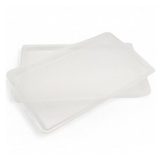 FIRSTLIVING 餐具瀝水架替換型接水盤 中, 2個, 1層, 半透明