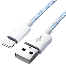 보다모가 USB A타입-라이트닝 고속 충전케이블, 블루, 1개, 1m