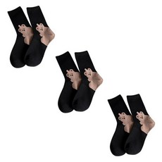소니오 여성용 애니멀 프렌즈 패션 양말 3켤레