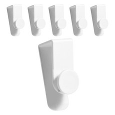 무타공 행주 거치대, 6개, 화이트