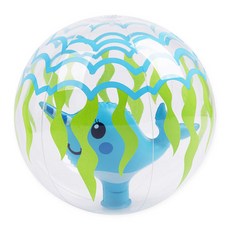 comet 沙灘球, 1顆, 41cm, 透明海豚