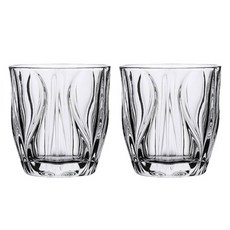 프렌치마르스 파이어 글라스 다용도 유리컵 275ml FM233, 투명, 2개