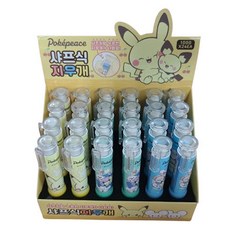 寶可夢按壓式橡皮擦 3款 x 8入組, 1套, 混色