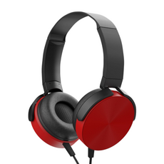 TOPPIA 簡約舒適有線耳機 單一商品 紅色 3.5mm插孔