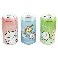 吉伊卡哇 罐頭存錢筒 3件組, 1套, 混合色