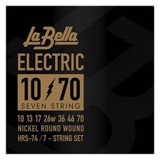 La Bella 電吉他弦 7弦 010-070, HRS-74, 1個, 混合色