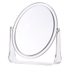 Nobeia透明圓形桌鏡, 單色