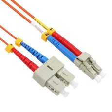 넥시 광점퍼코드 케이블 LC-SC-2C-MM, 1개, 10m